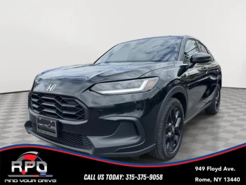 Black 2023 Honda HR-V Sport for sale in Rome, NY