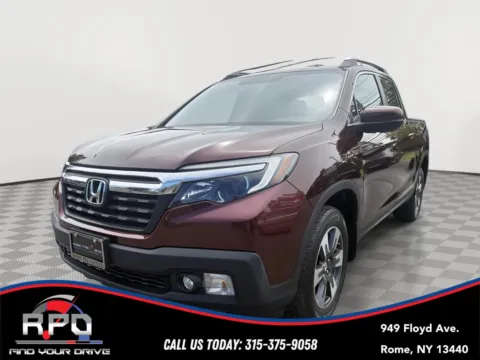 Red 2019 Honda Ridgeline RTL-T for sale in Rome, NY