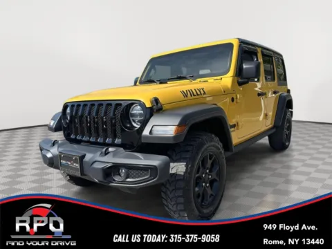Unknown 2021 Jeep Wrangler Unlimited Willys for sale in Rome, NY