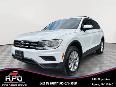 White 2020 Volkswagen Tiguan S for sale in Rome, NY