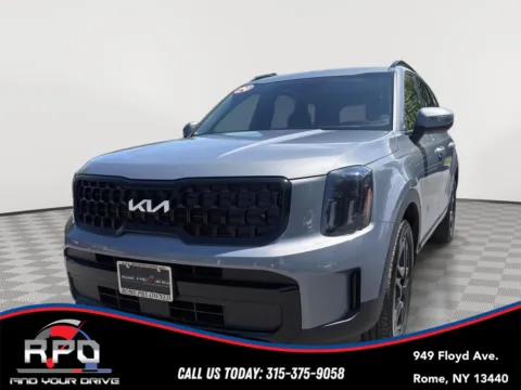 Silver 2024 Kia Telluride EX X-Line for sale in Rome, NY