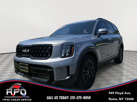 Silver 2024 Kia Telluride EX X-Line for sale in Rome, NY