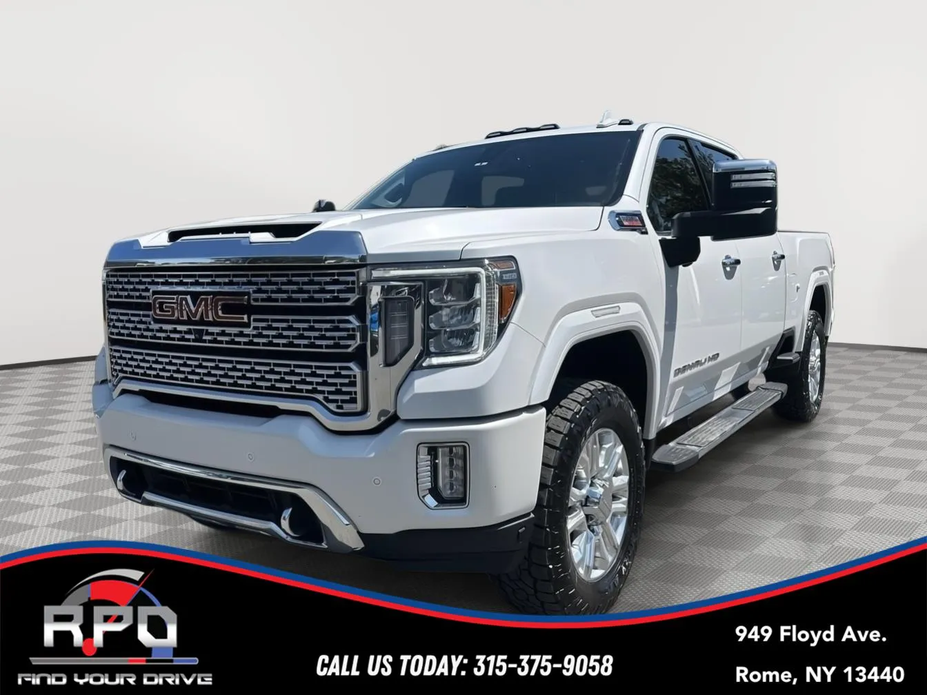 White 2021 GMC Sierra 2500HD Denali for sale in Rome, NY