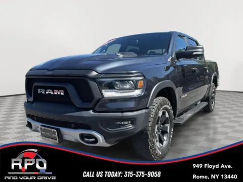 Blue 2019 Ram 1500 Rebel for sale in Rome, NY