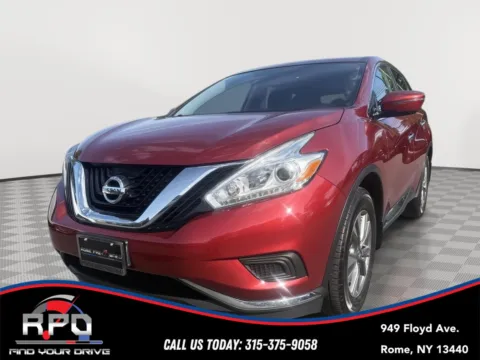 Red 2016 Nissan Murano S for sale in Rome, NY
