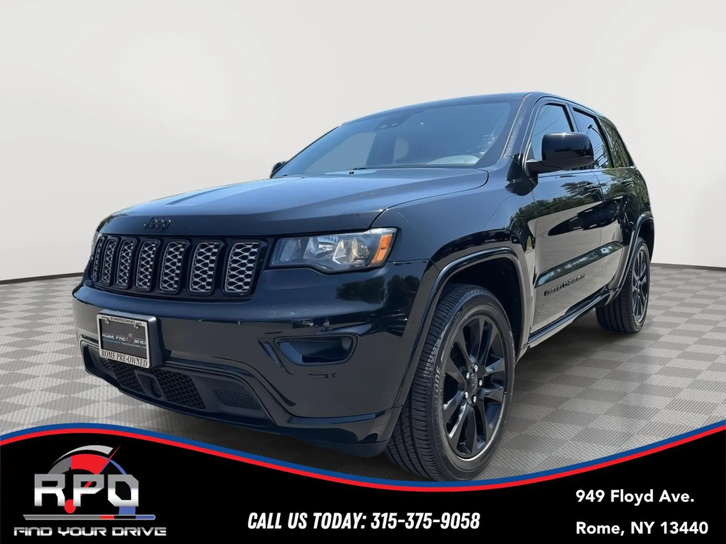 Black 2020 Jeep Grand Cherokee Altitude for sale in Rome, NY