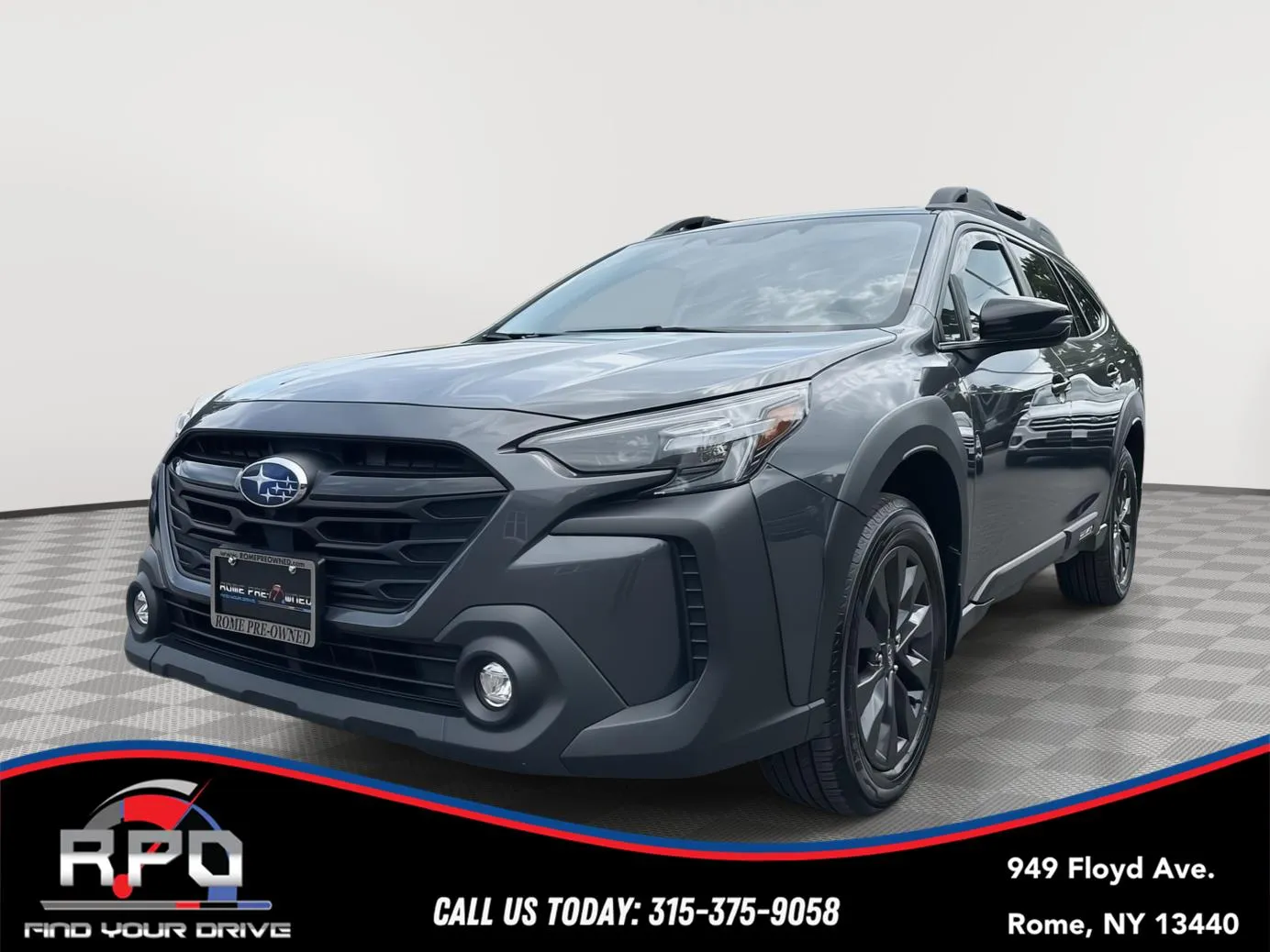 Gray 2024 Subaru Outback Onyx Edition XT for sale in Rome, NY