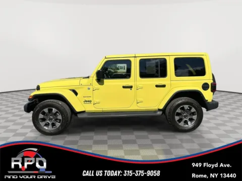 Photos of 2023 Jeep Wrangler Sahara for sale in Rome, NY at Rome Preowned Auto Sales
