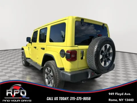 Another view of 2023 Jeep Wrangler Sahara for sale in Rome, NY at Rome Preowned Auto Sales