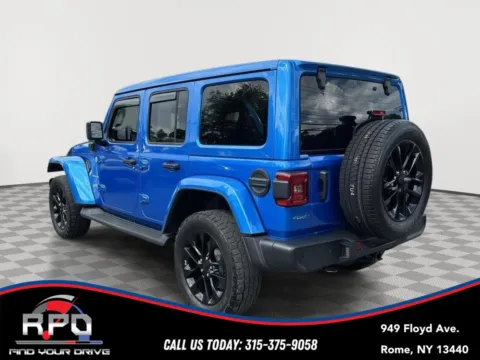 Another view of 2021 Jeep Wrangler 4xe Unlimited Sahara for sale in Rome, NY at Rome Preowned Auto Sales