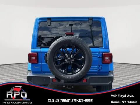 More photos of 2021 Jeep Wrangler 4xe Unlimited Sahara at Rome Preowned Auto Sales, NY