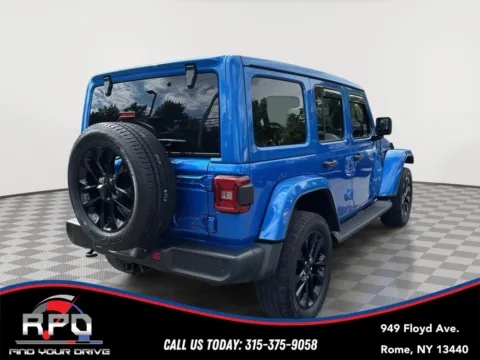 More photos of 2021 Jeep Wrangler 4xe Unlimited Sahara at Rome Preowned Auto Sales, NY