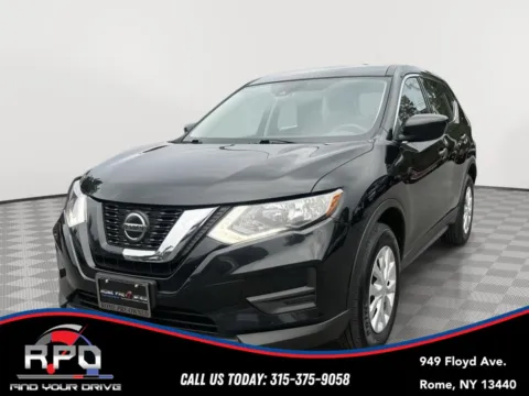 Black 2019 Nissan Rogue S for sale in Rome, NY