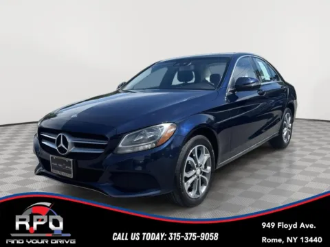 Gray 2016 MERCEDES-BENZ C-CLASS 4DR SDN C 300 4MATIC for sale in Rome, NY