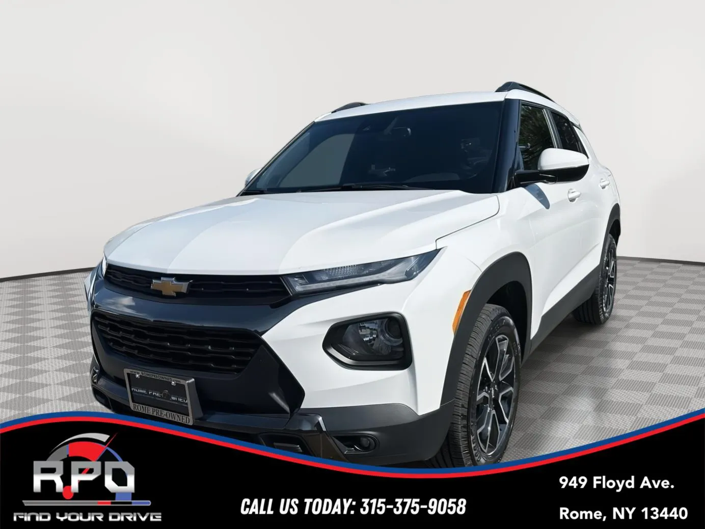 White 2021 Chevrolet Trailblazer ACTIV for sale in Rome, NY