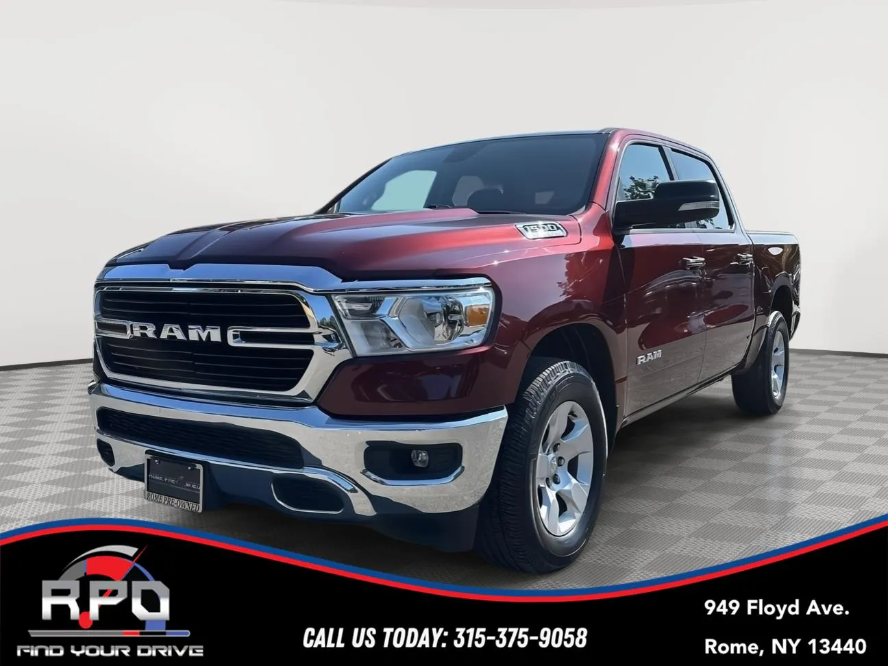 Red 2020 Ram 1500 Big Horn for sale in Rome, NY
