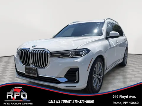 White 2021 BMW X7 xDrive40i for sale in Rome, NY