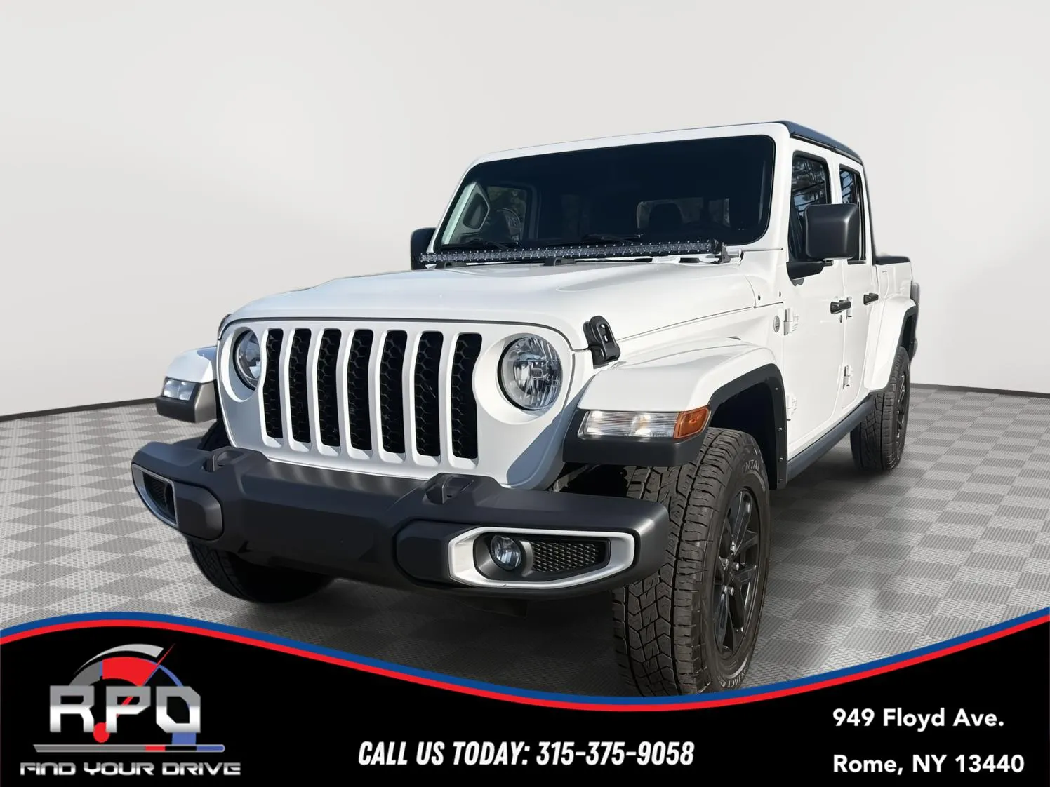 White 2021 Jeep Gladiator Sport S for sale in Rome, NY