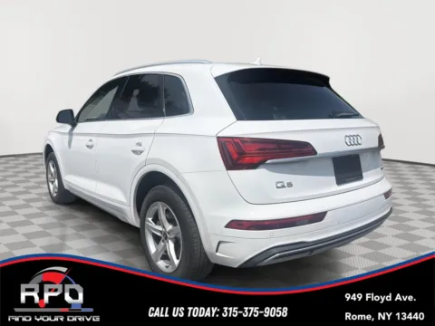 Another view of 2021 AUDI Q5 quattro Premium 45 TFSI for sale in Rome, NY at Rome Preowned Auto Sales