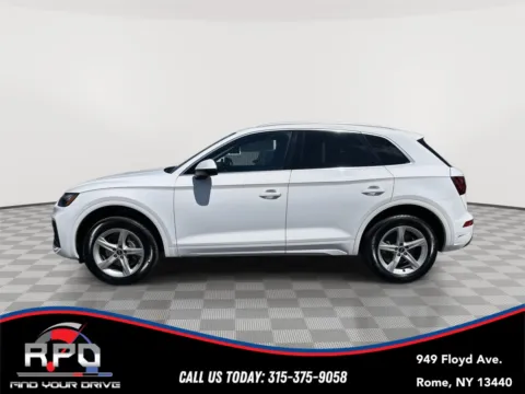 Photos of 2021 AUDI Q5 quattro Premium 45 TFSI for sale in Rome, NY at Rome Preowned Auto Sales
