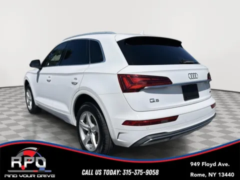 Another view of 2021 AUDI Q5 quattro Premium 45 TFSI for sale in Rome, NY at Rome Preowned Auto Sales