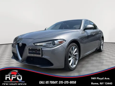 Gray 2018 Alfa Romeo Giulia AWD for sale in Rome, NY