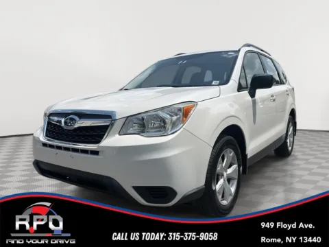 White 2016 Subaru Forester 2.5i for sale in Rome, NY