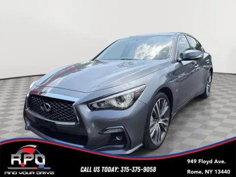 Gray 2020 INFINITI Q50 3.0t SPORT for sale in Rome, NY