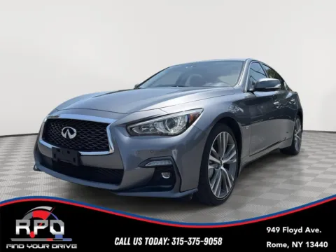 Gray 2020 INFINITI Q50 3.0t SPORT for sale in Rome, NY