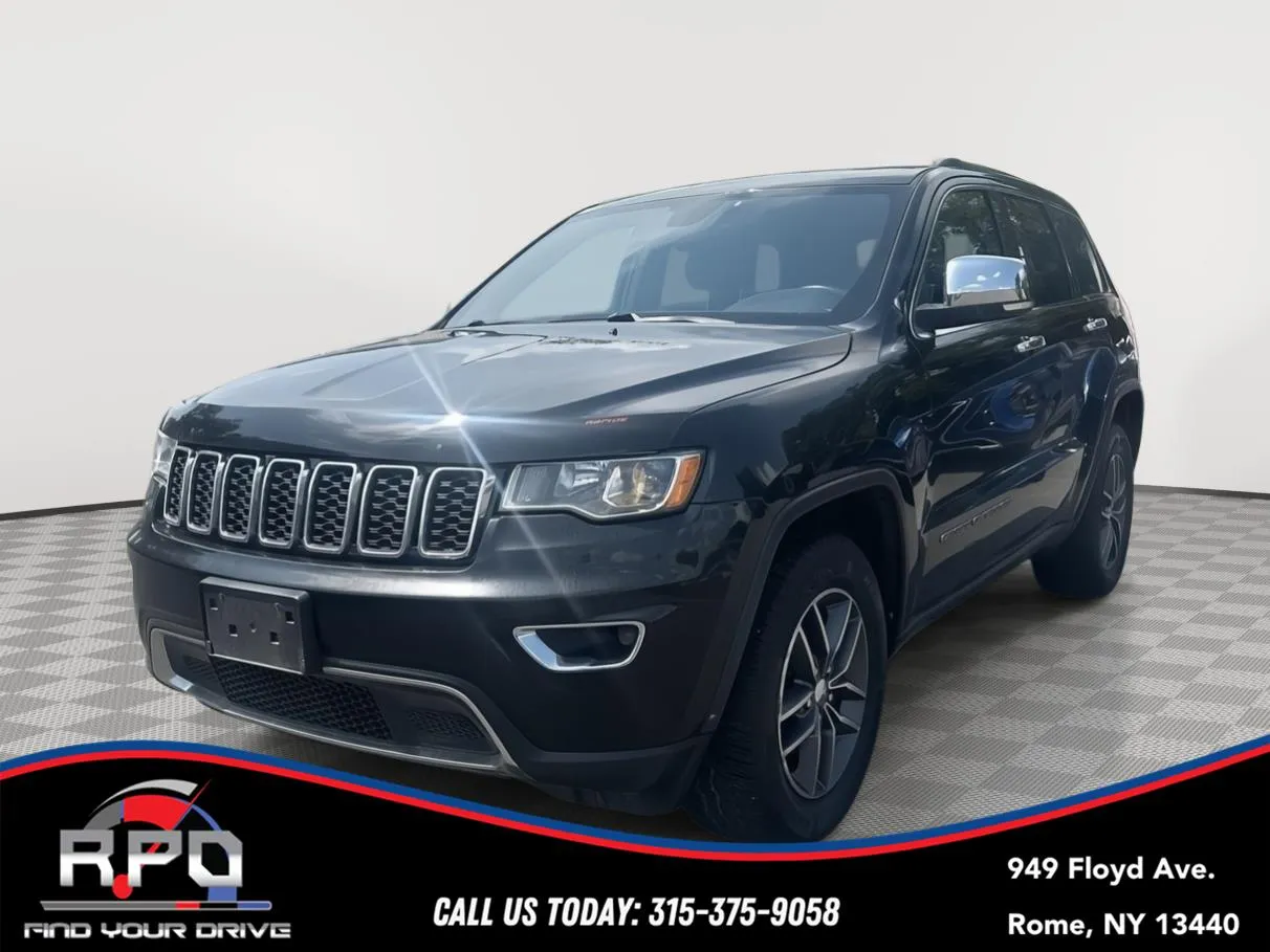 Black 2018 Jeep Grand Cherokee Limited for sale in Rome, NY