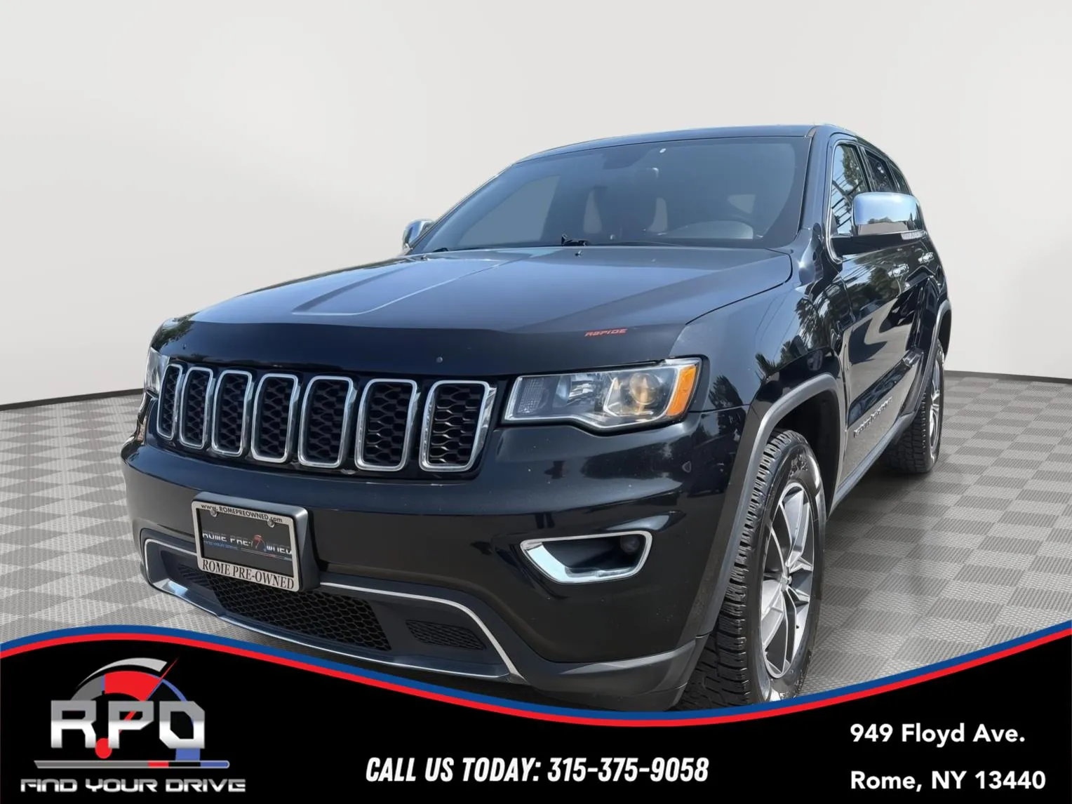 Black 2018 Jeep Grand Cherokee Limited for sale in Rome, NY
