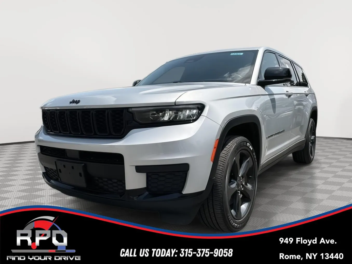 Silver 2021 Jeep Grand Cherokee L Altitude for sale in Rome, NY