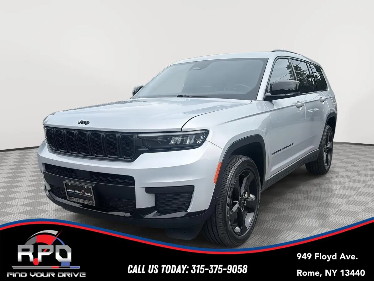 Silver 2021 Jeep Grand Cherokee L Altitude for sale in Rome, NY