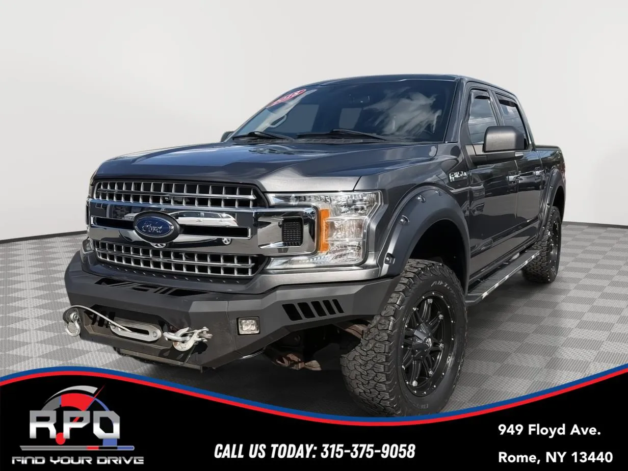 Gray 2018 Ford F-150 XLT for sale in Rome, NY