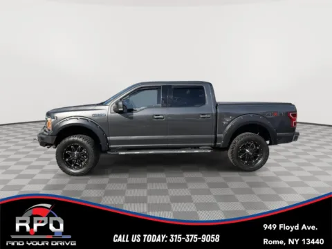 Another view of 2018 Ford F-150 XLT for sale in Rome, NY at Rome Preowned Auto Sales