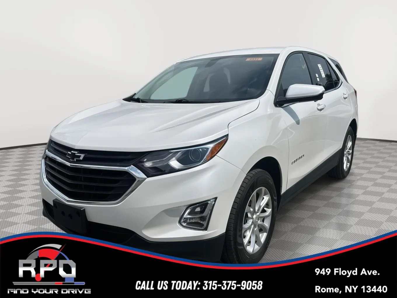 White 2018 Chevrolet Equinox LT for sale in Rome, NY