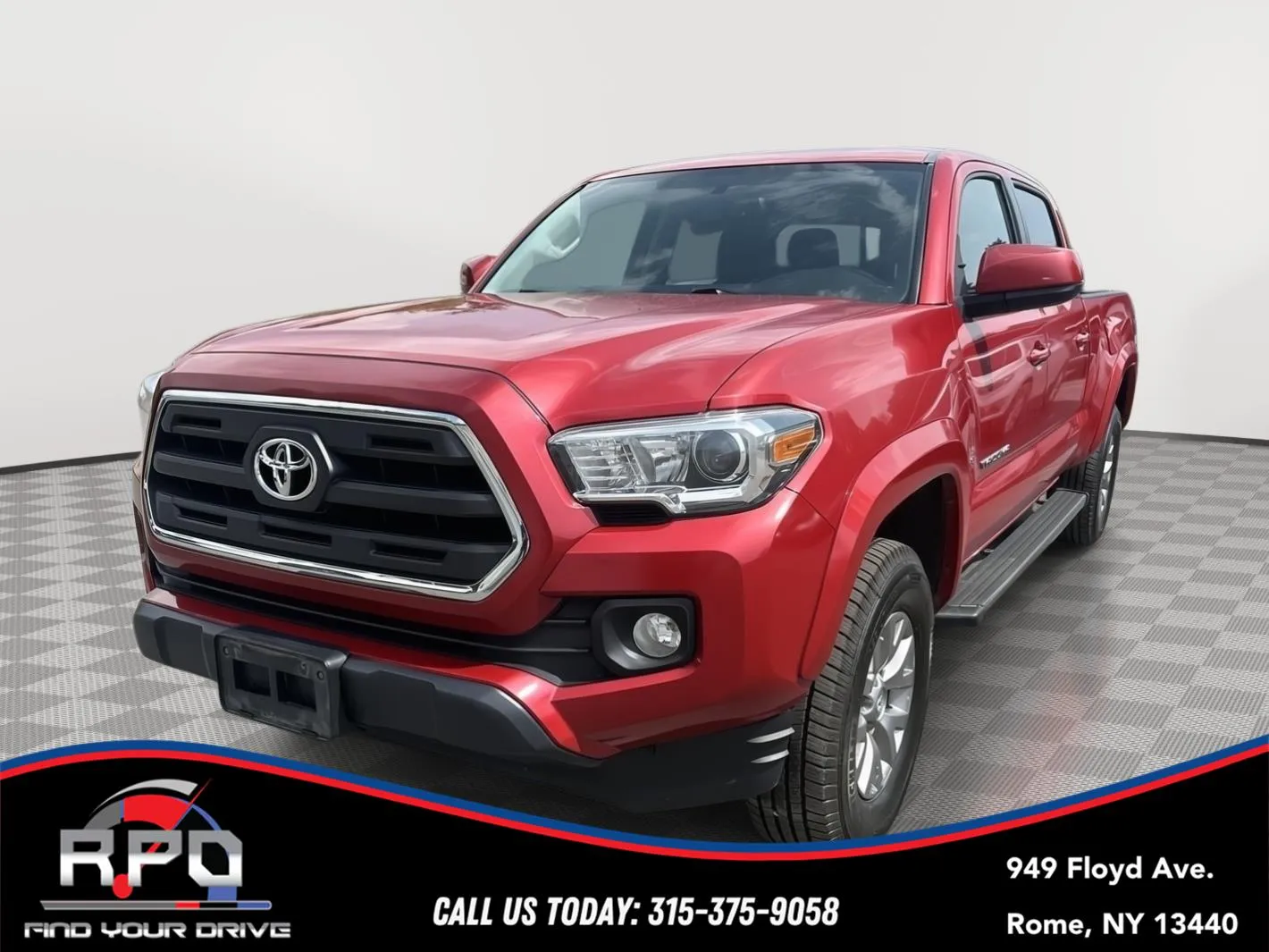 Red 2017 Toyota Tacoma SR5 for sale in Rome, NY