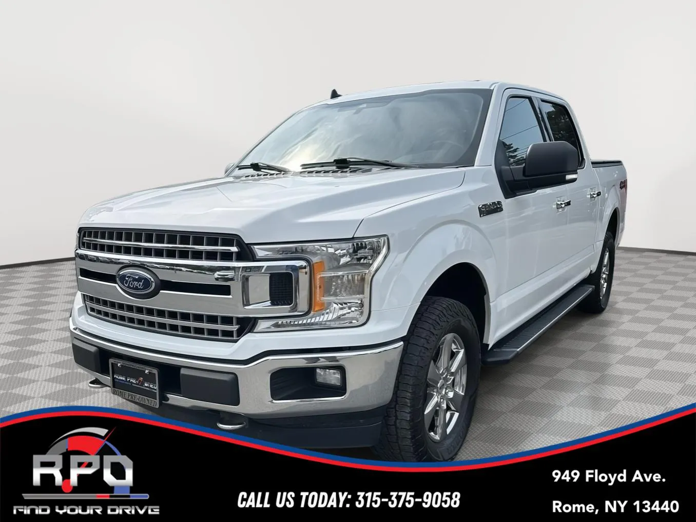 White 2019 Ford F-150 XLT for sale in Rome, NY