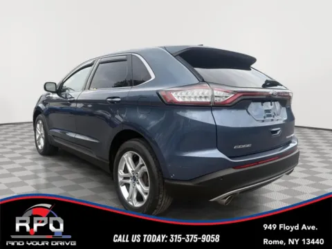 Another view of 2018 Ford Edge Titanium for sale in Rome, NY at Rome Preowned Auto Sales