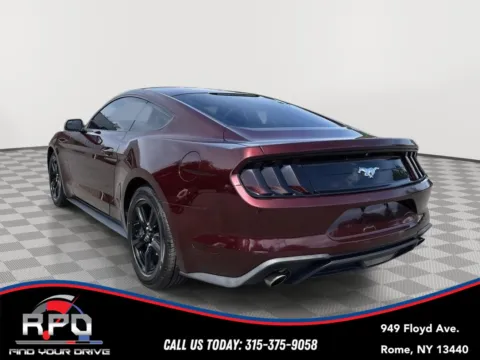 Another view of 2018 Ford Mustang EcoBoost for sale in Rome, NY at Rome Preowned Auto Sales