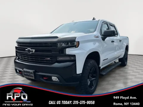 White 2021 Chevrolet Silverado 1500 LT Trail Boss for sale in Rome, NY