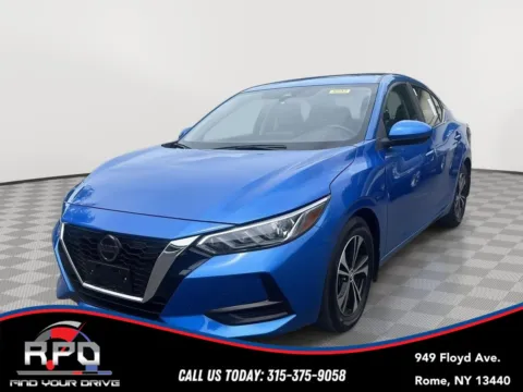 Blue 2023 Nissan Sentra SV for sale in Rome, NY