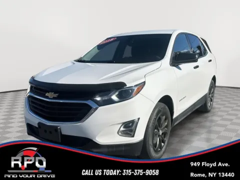 White 2018 Chevrolet Equinox LT for sale in Rome, NY