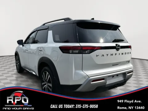 Another view of 2023 Nissan Pathfinder Platinum for sale in Rome, NY at Rome Preowned Auto Sales