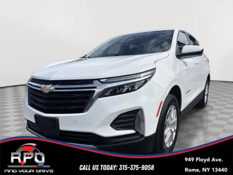 White 2022 Chevrolet Equinox LT for sale in Rome, NY
