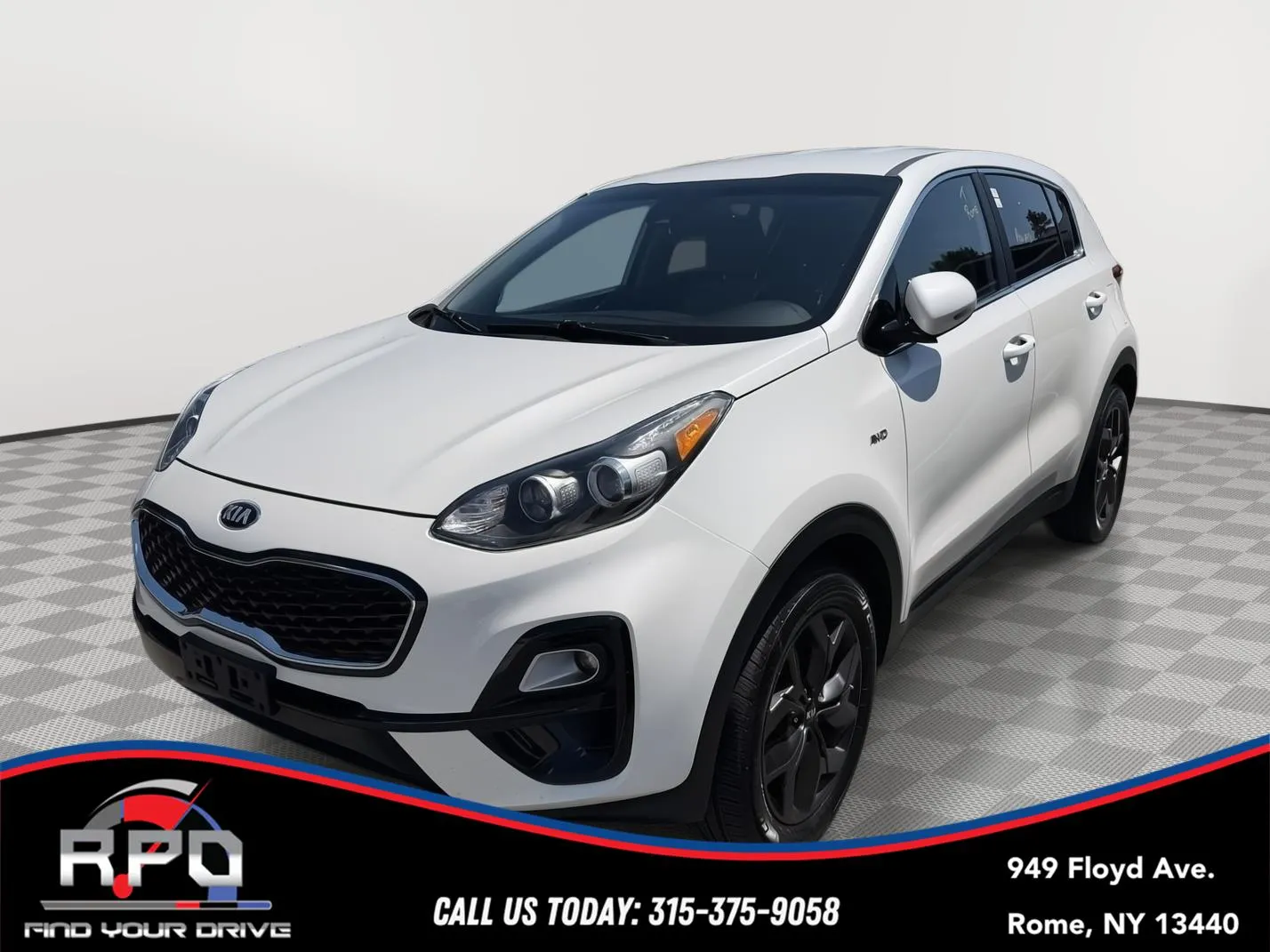 White 2022 Kia Sportage LX for sale in Rome, NY