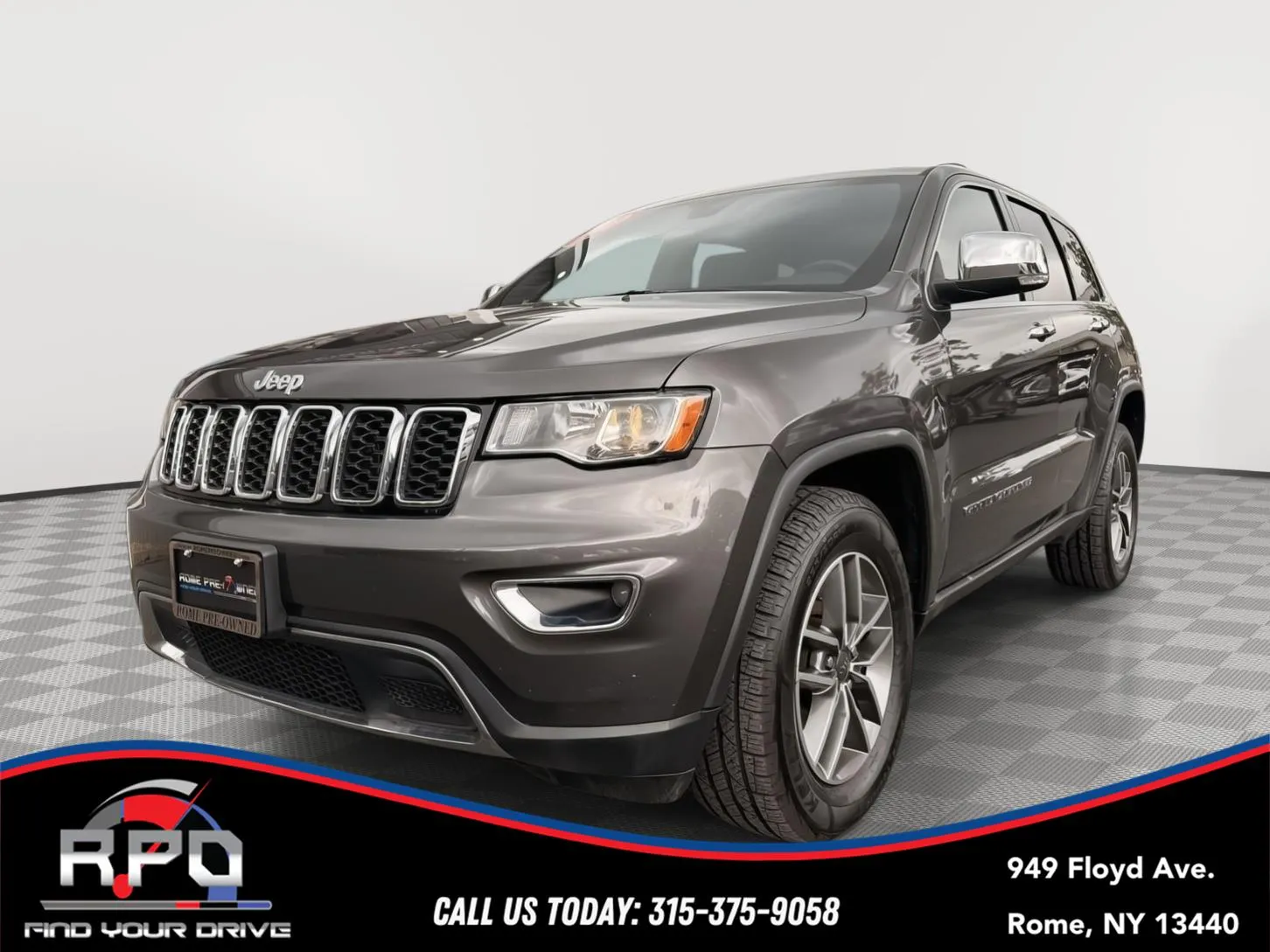 Gray 2020 Jeep Grand Cherokee Limited for sale in Rome, NY