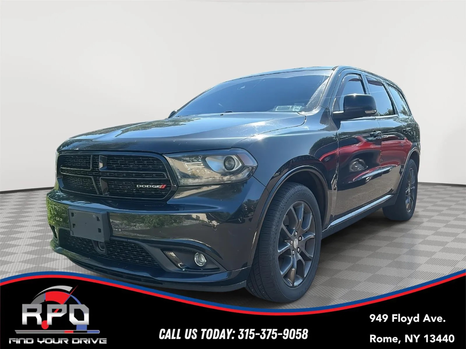 Black 2015 Dodge Durango R/T for sale in Rome, NY