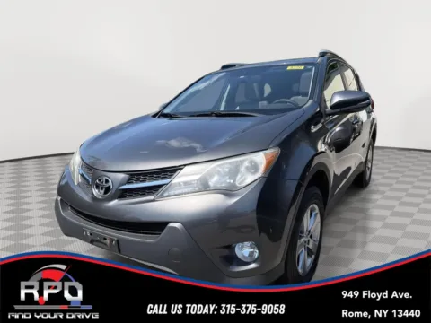 Gray 2015 Toyota RAV4 XLE for sale in Rome, NY
