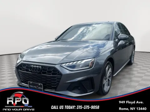 Gray 2021 Audi A4 Sedan S line Premium Plus for sale in Rome, NY